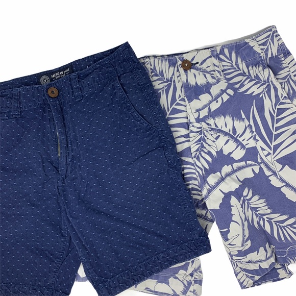 American Eagle Outfitters Other - American Eagle Mens Flat Front Shorts Bundle 28